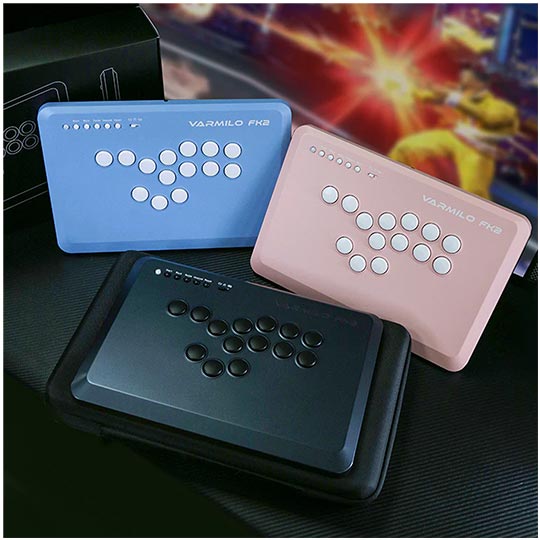 Varmilo Fighting King 2 Arcade Controller Classic Black | Game Store